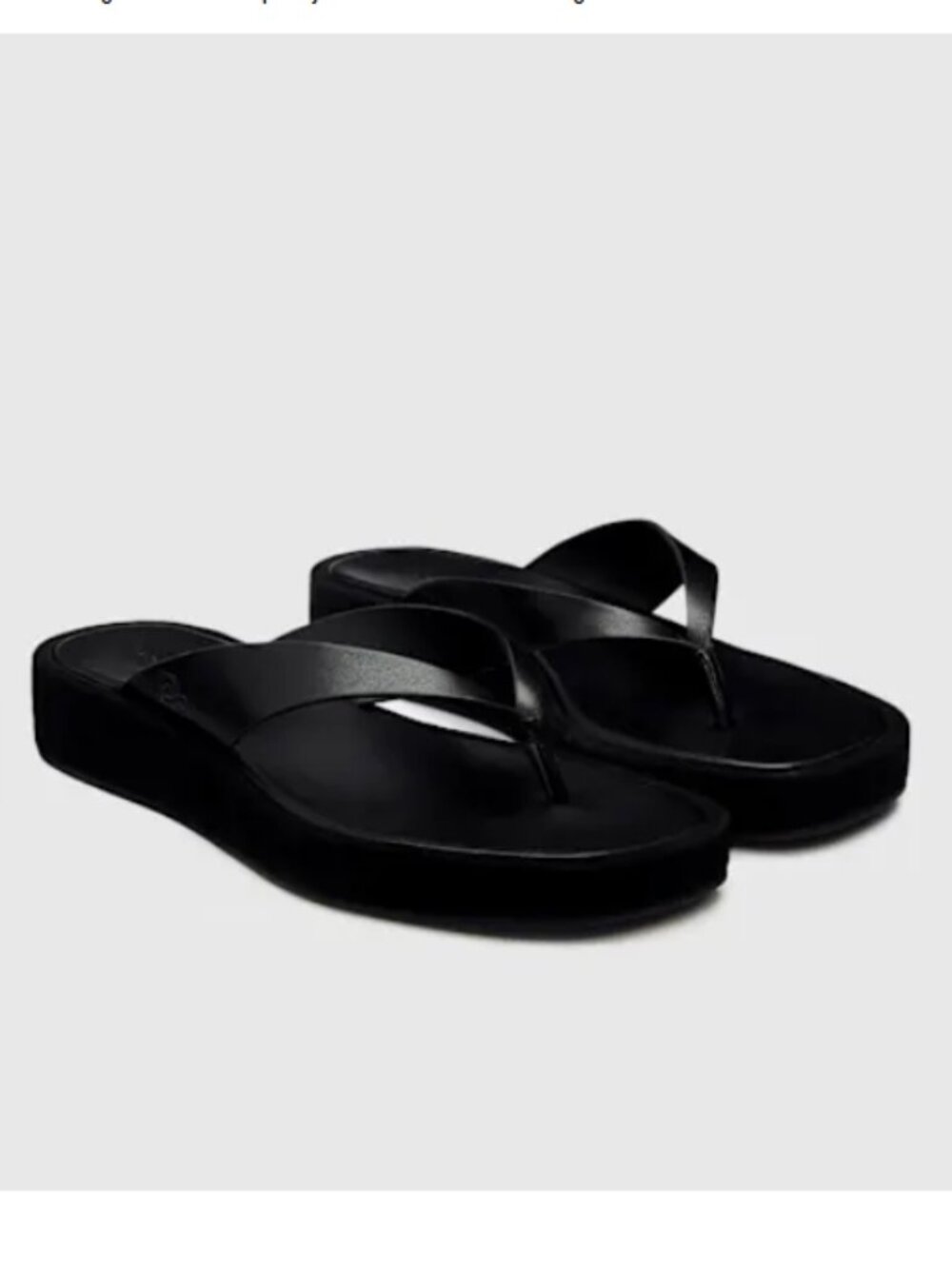 Reformation Eden Platform Thong Flipflop